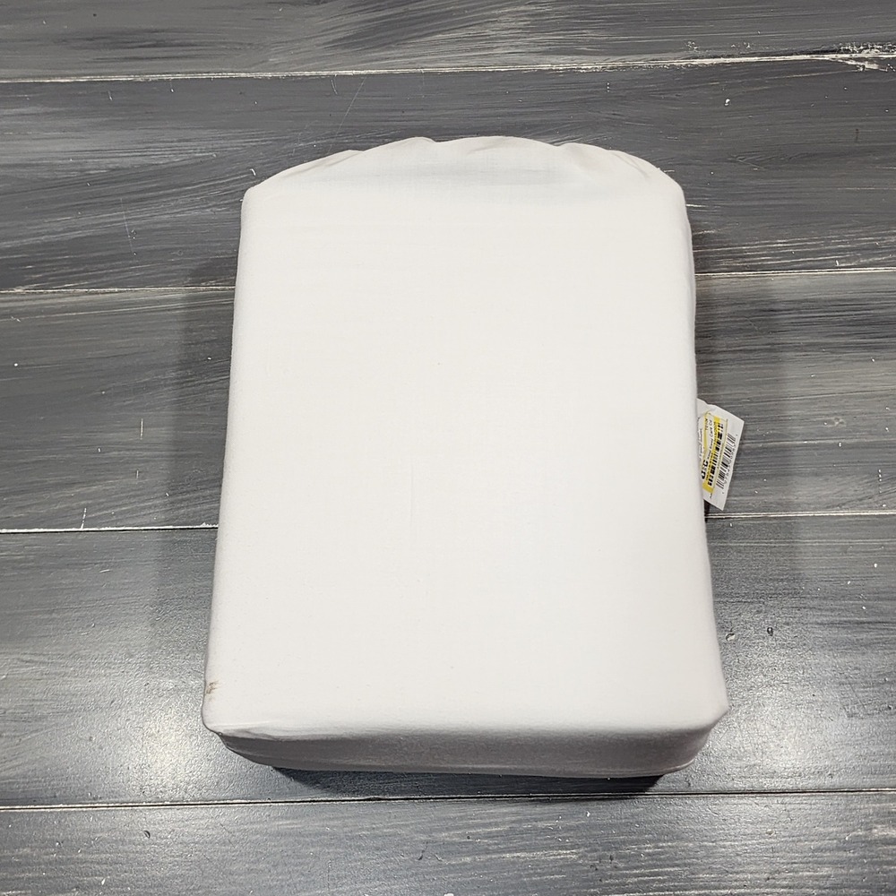 Room Essentials Cotton Blend Sateen‎ King Size Sheet Set Easy Care White
